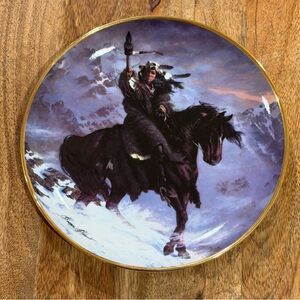 Limited Edition 8” Decorative Plate Native American Southwest The Franklin Mint